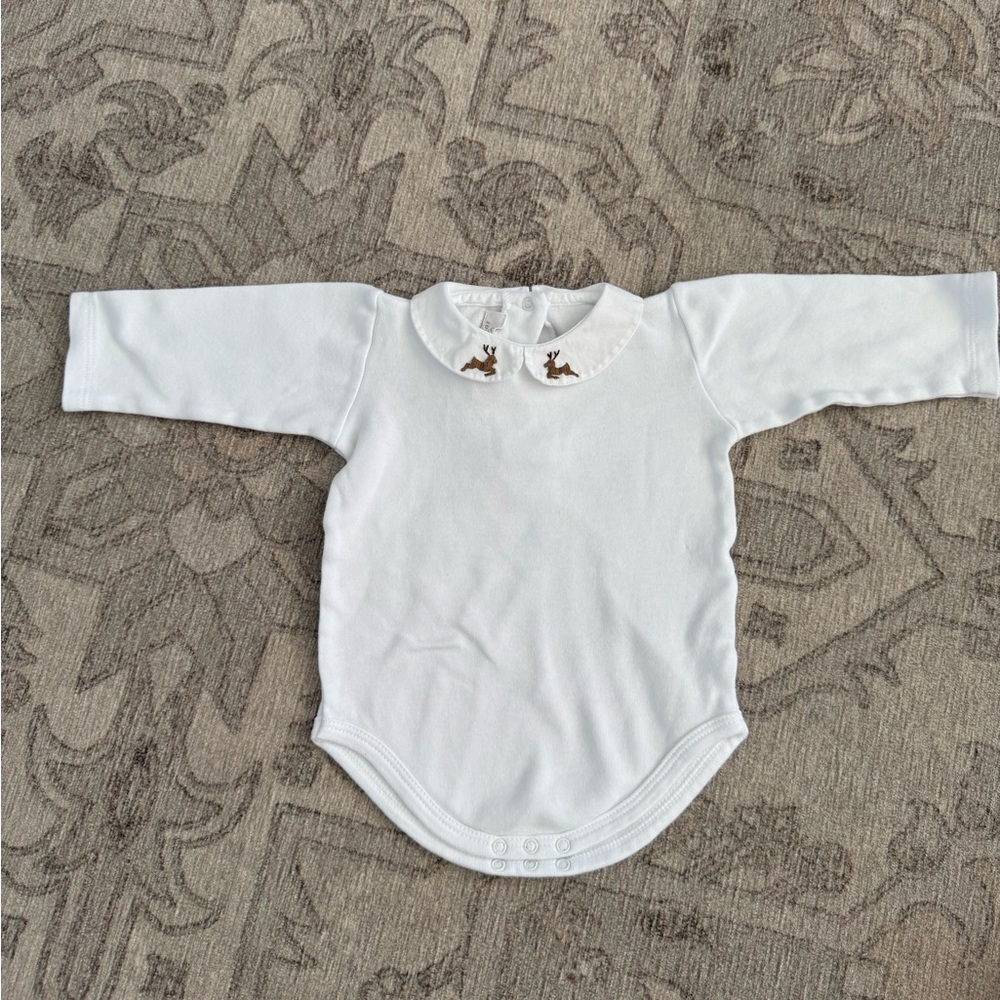 Ferrari Italy Romper 0-3mo Deer / Christmas / Holiday